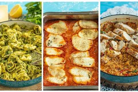 3 EASY Mediterranean Dinner Ideas that your family will LOVE!