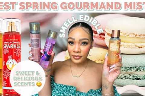 DELICIOUS GOURMAND BODY MISTS PERFECT FOR SPRING 🧁 🍪 🍑  ☀️ 🌸