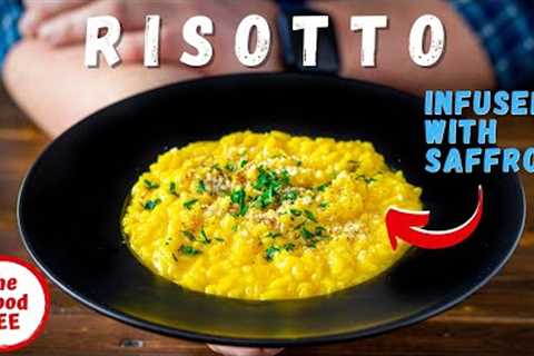 Saffron Risotto (Beginner Recipe For Risotto) | THE FOOD-DEE BASICS
