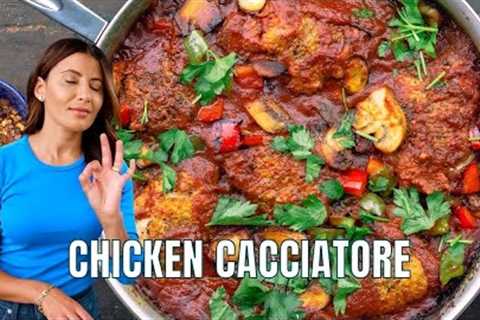 How to Make Chicken Cacciatore - The Mediterranean Dish