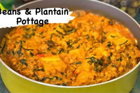 Beans and Plantain Pottage