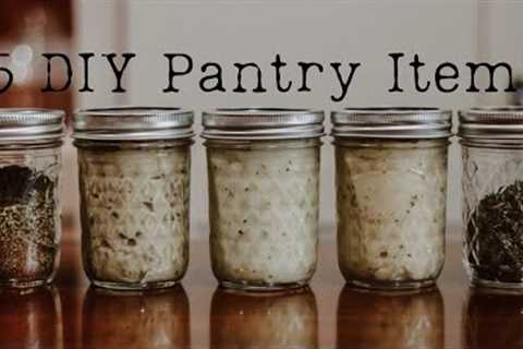 5 Pantry Swaps You Should Make | DIY Recipes | Cream Soups + Spice Blends
