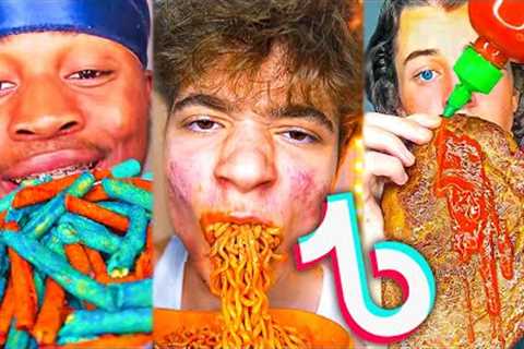 Extreme Spicy Food Tiktok Compilation 10 🥵🔥