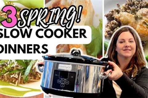 Spring Crock Pot Delights: 3 Fresh and Easy Recipes for the Season