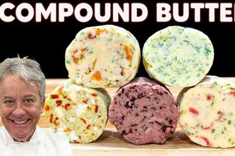 My Top 5 Compound Butters | Chef Jean-Pierre