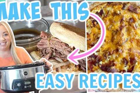 STOP WHAT YOU'RE DOING AND MAKE THIS CROCKPOT RECIPE | ALL DAY IN THE KITCHEN | EASY COOKING