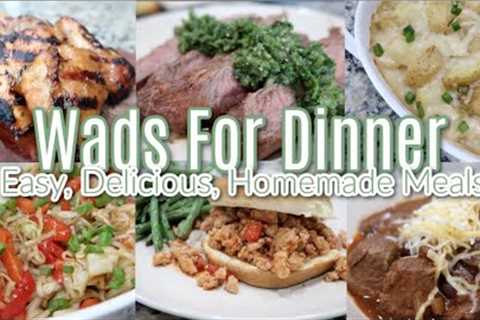 Homemade Meals! What''s For Dinner?! Easy, Delicious, Healthy Dinner Ideas! Makes Me Feel Like A Mom