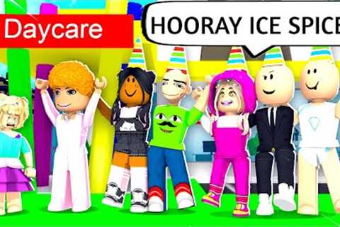 DAYCARE ICE SPICE VISITS SUZIE''S BIRTHDAY  | Funny Roblox Moments | Brookhaven 🏡RP
