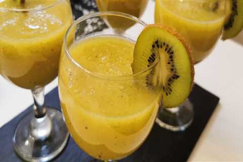 Les bienfaits du jus de kiwi et d'ananas