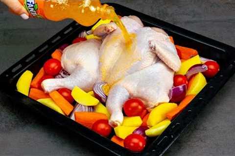 Fanta is never missing from the kitchen! The secret of the tastiest chicken in the oven