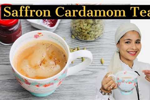 Saffron Cardamom Tea- Rich & Elegant Chai Recipe- Indian Tea