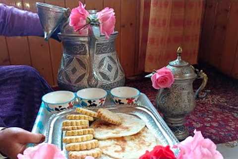 Keshur Zafran Kahvi |How To Make Kashmiri Samavar Saffron Kehwa |Village Tea |