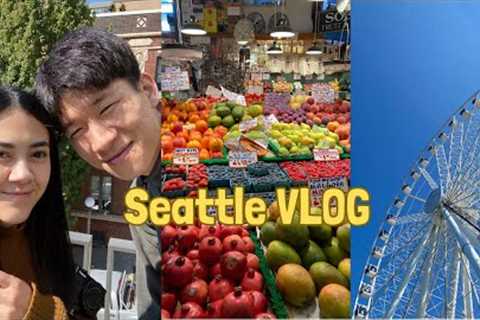 Seattle Trip | Pike Place Market, The Crab Pot, Ferris wheel~ Seattle VLOG