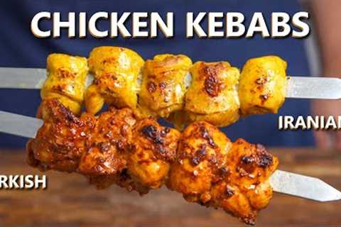 PERFECT HOMEMADE Juicy Chicken Kebabs