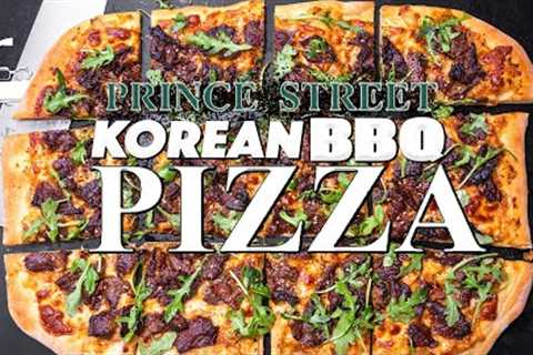 THE KOREAN BBQ PIZZA FROM PRINCE STREET...AT HOME! | SAM THE COOKING GUY