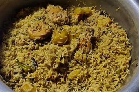 Chicken Pulao recipe by Food Miller| White chicken pulao#delicious  #cooking #recipe