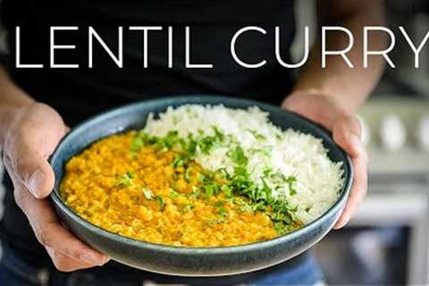 The Red Lentil Curry Recipe I''ve been making EVERY WEEK!