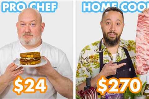 $270 vs $24 Ribs: Pro Chef & Home Cook Swap Ingredients | Epicurious