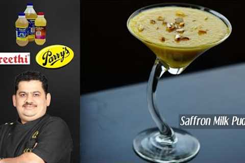 Venkatesh Bhat makes saffron milk pudding | Indian dessert |