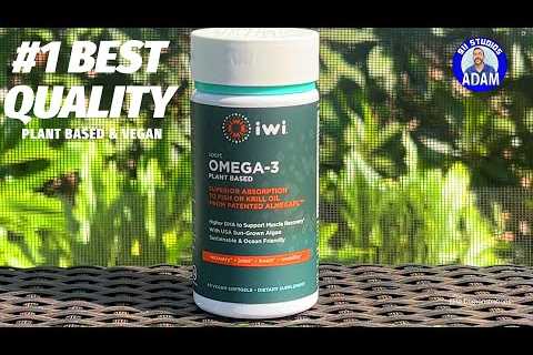 Iwi Life Omega-3 Sport – 60 Softgels Algae Oil Blend of Vegan Omega 3 Supplement