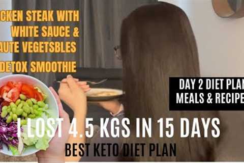 Keto Diet Plan Day 2 | Breakfast| Lunch| Dinner| Meals and Recipes | The Desi Britain
