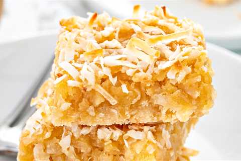 Pineapple Coconut Bars