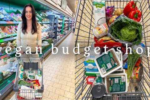 £17 VEGAN WEEKLY BUDGET GROCERY SHOP AT LIDL 💰
