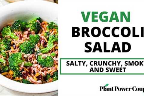 Delicious Vegan Broccoli Salad Recipe | Sweet, Crunchy, and Easy!