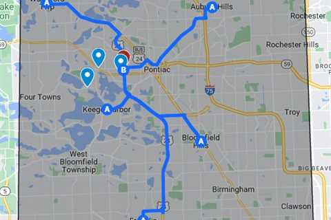 Burger Waterford, MI - Google My Maps