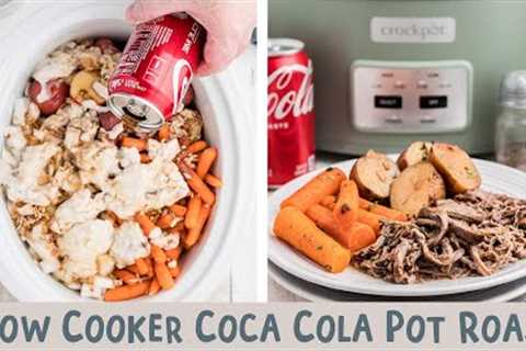 🥤Slow Cooker Coca Cola Pot Roast (YOU MUST TRY THS!)