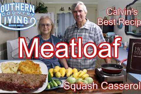 Meatloaf  --   Calvin''s Best Recipe  --  Chili Sauce Glaze  --  Delicious !!