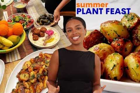 Summertime Plant Feast Recipes | delicious food with minimal effort