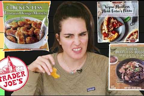 I Ranked All The Trader Joe''s Vegan Food