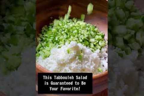 This Tabbouleh Salad is Guaranteed to Be Your Favorite!