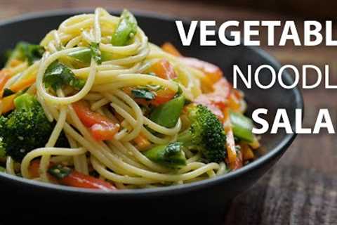 Vegetable Noodle Salad Recipe | Vegetarian and Vegan Meals Idea | Healthy Recipes