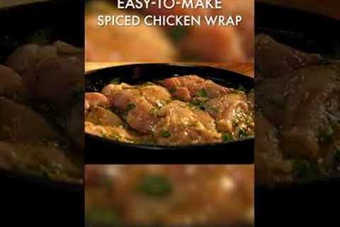 Easy and delicious wraps! 🌯 #Recipes #GordonRamsay #Cooking #Chicken #SpicyFood