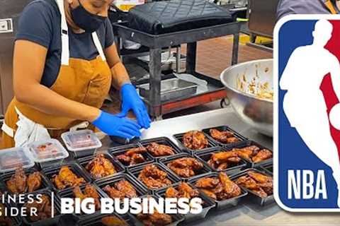 How Chefs In The NBA Bubble Make 4,000 Meals A Week | Big Business