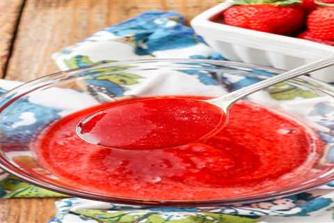 Homemade Strawberry Sauce