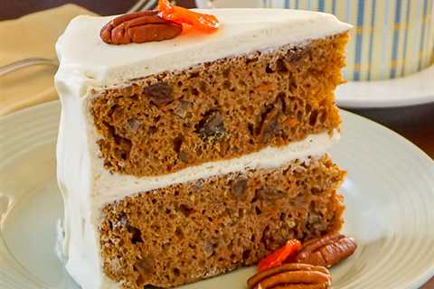 Carrot Cake. No added Fat or Oil!