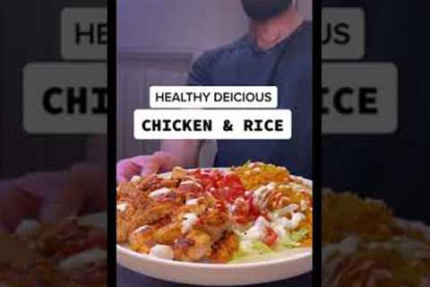 Healthy Easy Chicken & Rice - Full of Flavor and Delicious! #easyrecipe #chicken #recipes