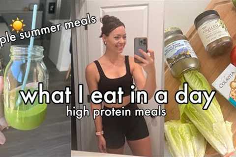 What I Eat In A Day HIGH PROTEIN MEALS + IVF Update FINALLY Off Birth Control!👏🏻💃🏻