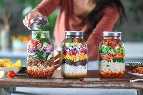 Meals in a jar » vegan meal prep