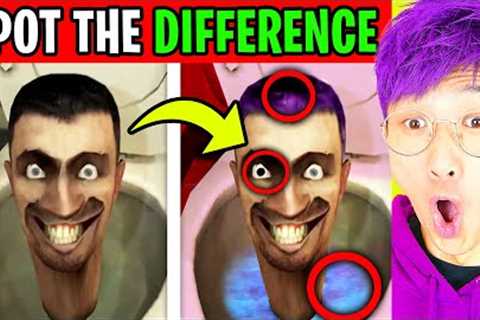 Can You SPOT THE DIFFERENCE!? (SKIBIDI TOILET vs CAMERAMAN!)