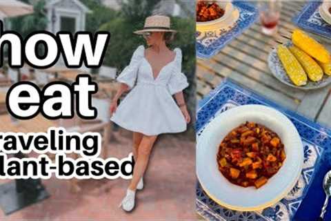 How I Eat in a Day | Traveling on a Plant-Based Diet