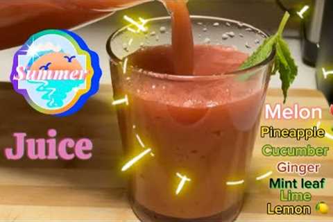 Watermelon juice recipe (delicious and anti inflammatory benefits