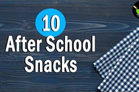 10 Kids After School Snacks | Indian snacks for Kids | Healthy Indian snack recipes | Easy Snacks