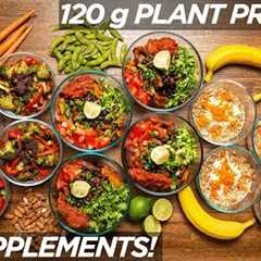 EASY High-Protein Vegan Meal Prep! (1,800 Calories)