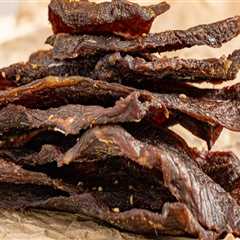 What meat is jerky made from?