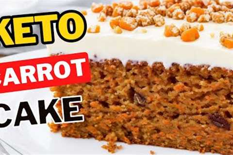 Keto Carrot Cake Recipe | Low Carb & Sugar-Free Dessert