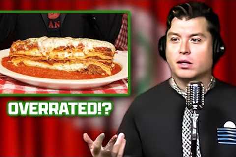 What Is The Most OVERRATED  Italian Food? | Healthy Debate 9-14-23